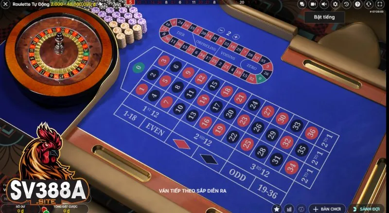 Roulette thu hút lượng người tham gia đông đảo